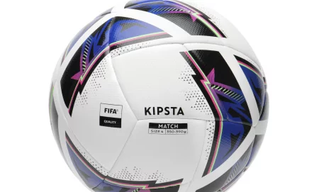 KIPSTA Футболна Топка FIFA Quality Match Ball Hybride 2, Размер 4 – Перфектен Избор за Всеки Мач