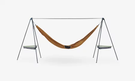 Quechua Стойка за хамак Compact, черна – Ревю и съвети