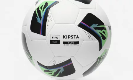 Kipsta Футболна Топка FIFA Basic Club Ball – Размер 4, Бяла