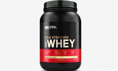 Протеин Whey Gold Standard, 908 г – Сладолед